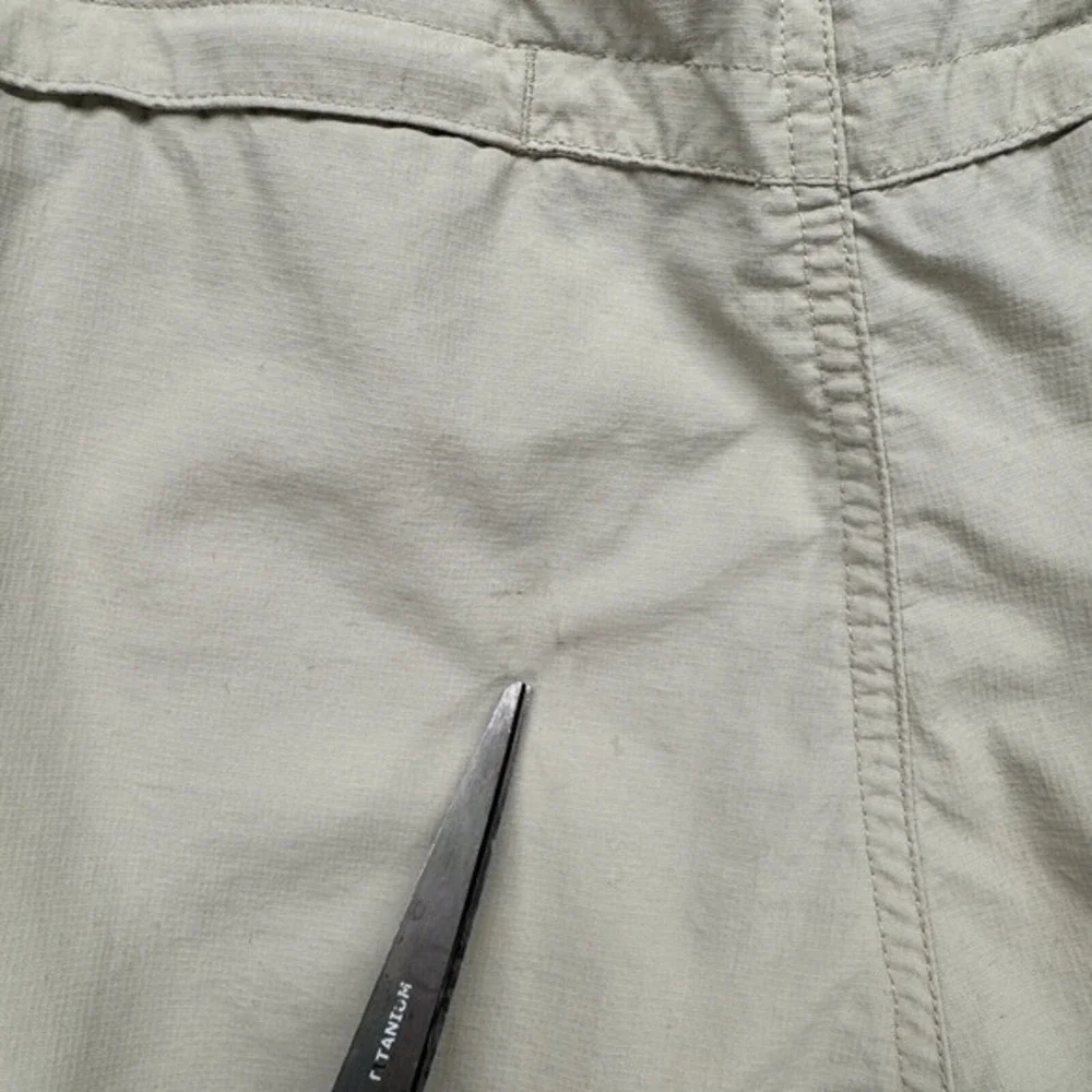Vtg Columbia Shorts Mens Size L‎ Khaki Tan Ripstop Cargo Hiking Gorpcore Nylon